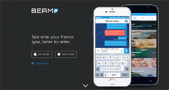 Desktop Screenshot of beammessenger.com